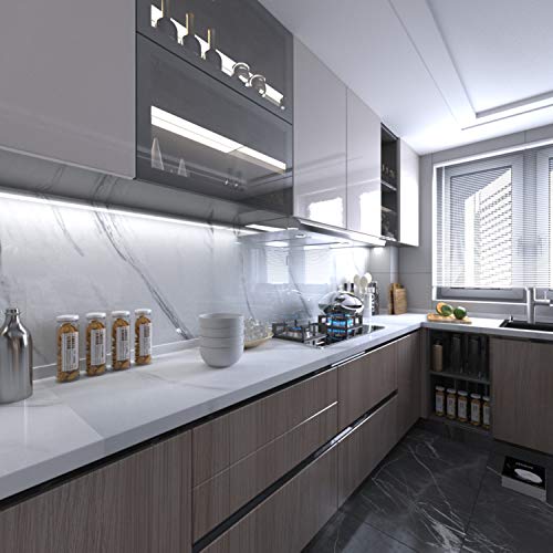White Marble Granite Peel Stick Wallpaper Waterproof Self-Adhesive Contact Paper J11502