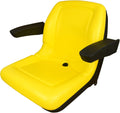 TRAC SEATS Tractor Seat & Armrests for John Deere X500 X520 X530 X534 X540 X570 X580 2210 AM136400 AM136044 AUC11188 Mower