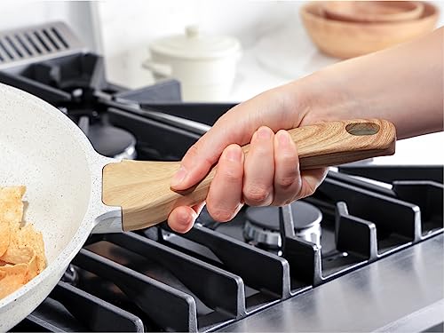 SENSARTE Nonstick Frying Pan Skillet, Swiss Granite Coating, PFOA Free, 9.5 Inch B61144