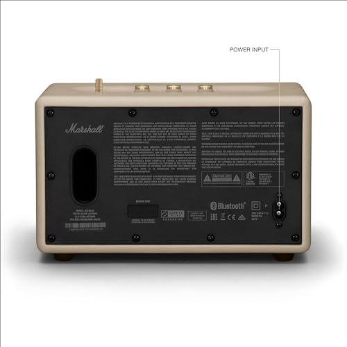 Marshall Acton III Bluetooth Home Speaker, Cream Q25925