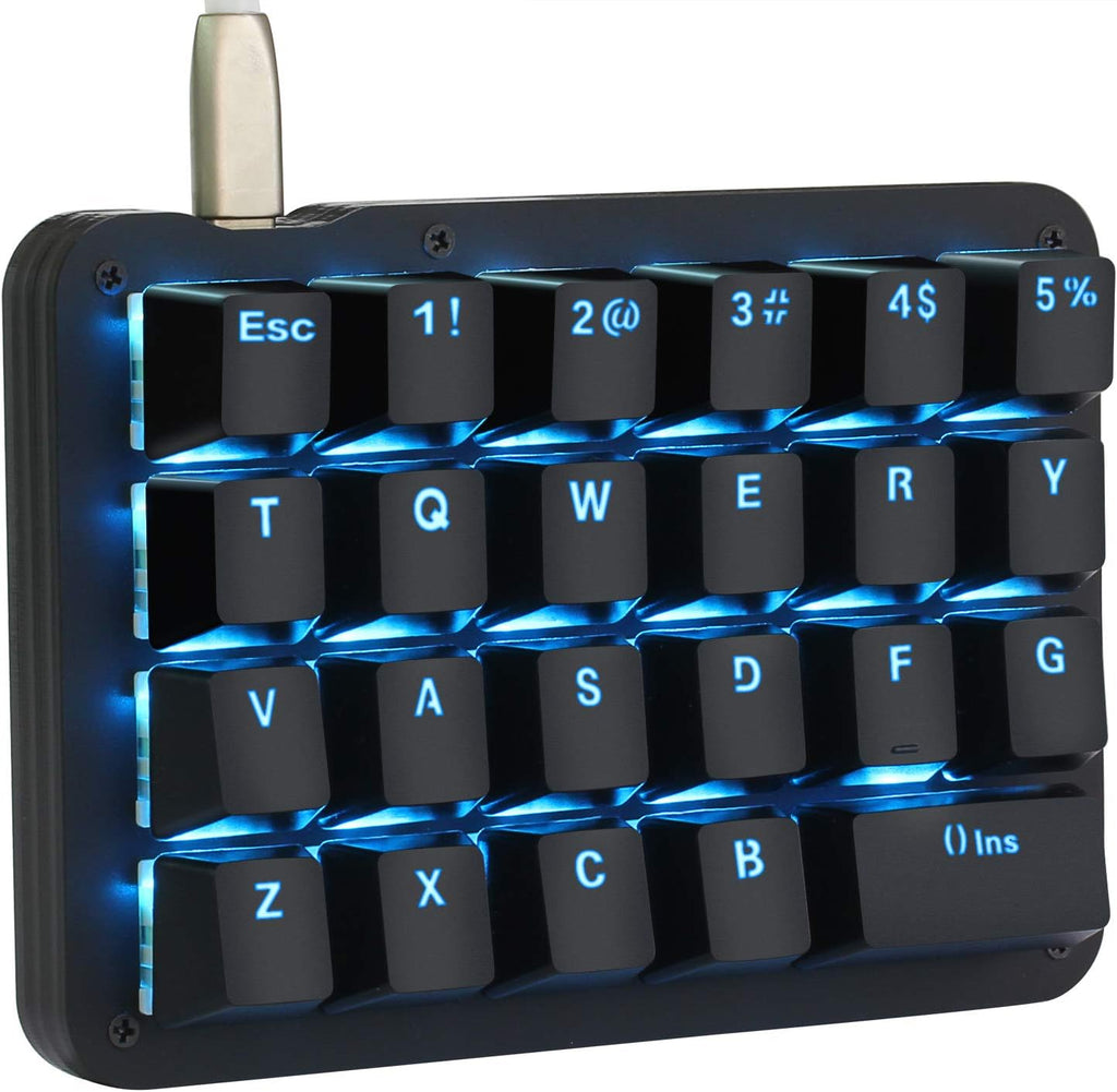 Macro Mechanical Keyboard RGB Backlit 23 Keys Red Switches k7
