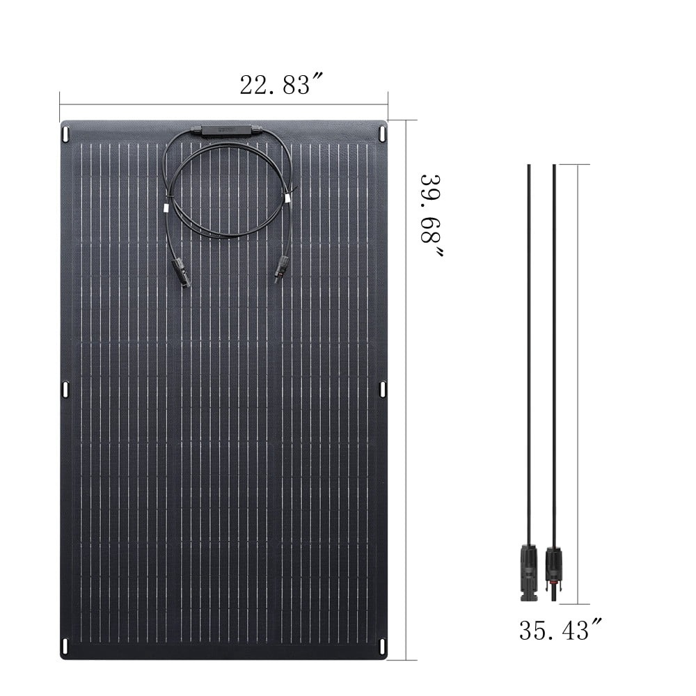 ALLPOWERS S1500 Portable Solar Generator Kit with 100W Flexible Solar Panel Q6342