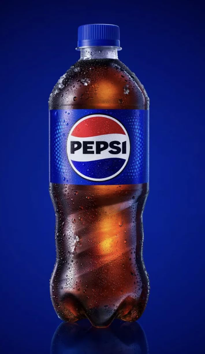 Pepsi Soda 20oz Bottles, 24-Pack D6846