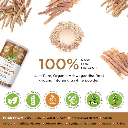 Ashwagandha Root Powder 16oz Pure Natural Supplement q7