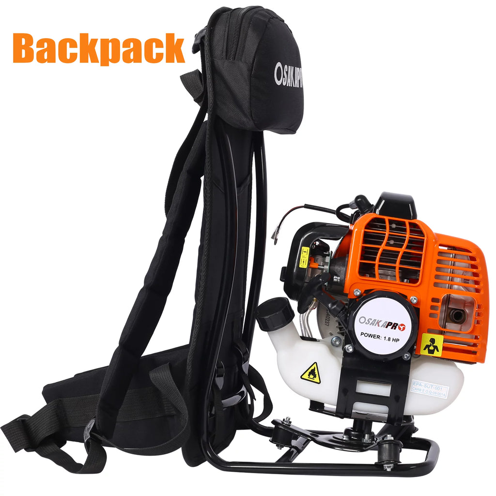Sesslife 52CC 2-Cycle 4-in-1 Gas Grass Trimmer with Pole Saw, Hedge Trimmer & Brush Cutter C8616