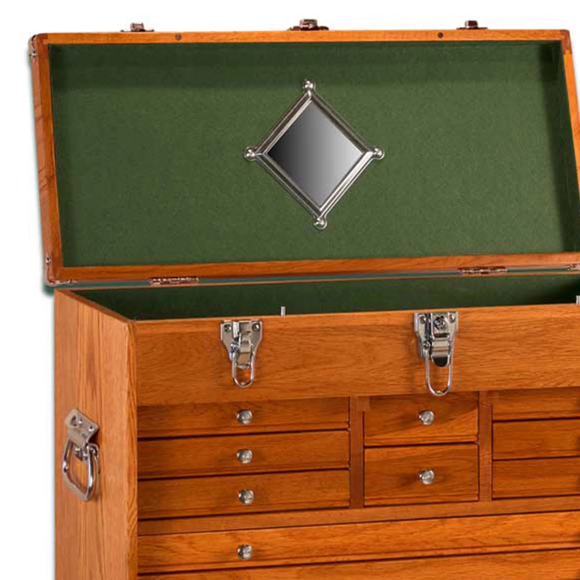 Gerstner International Hardwood 11-Drawer Top Chest, Red Oak F71810
