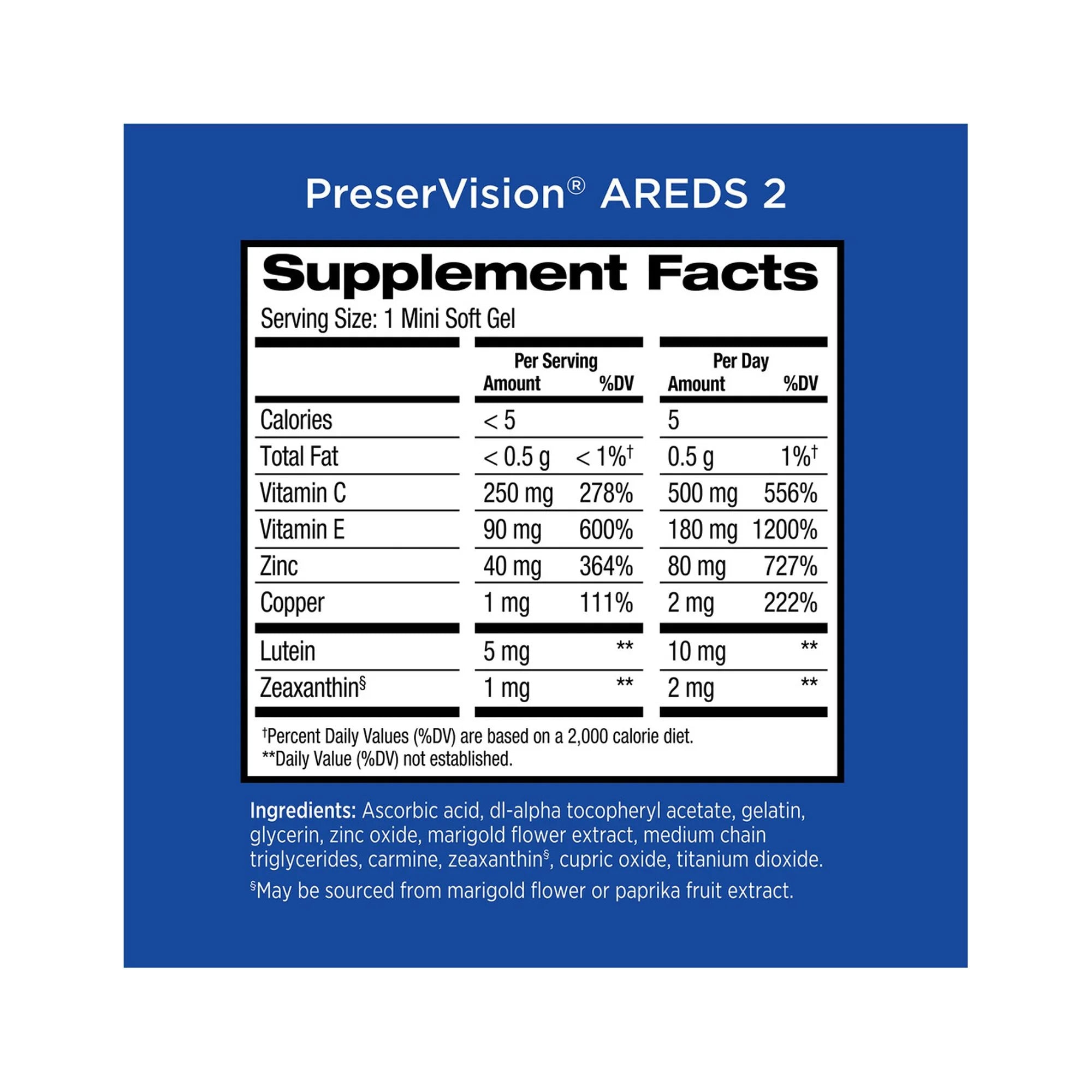 PreserVision® AREDS 2 Formula Multivitamin Eye Supplement, 10 Pack R554802