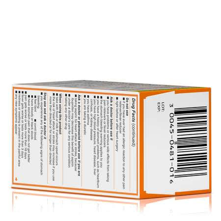 Ibuprofen Caplets 200mg 100 Count a7