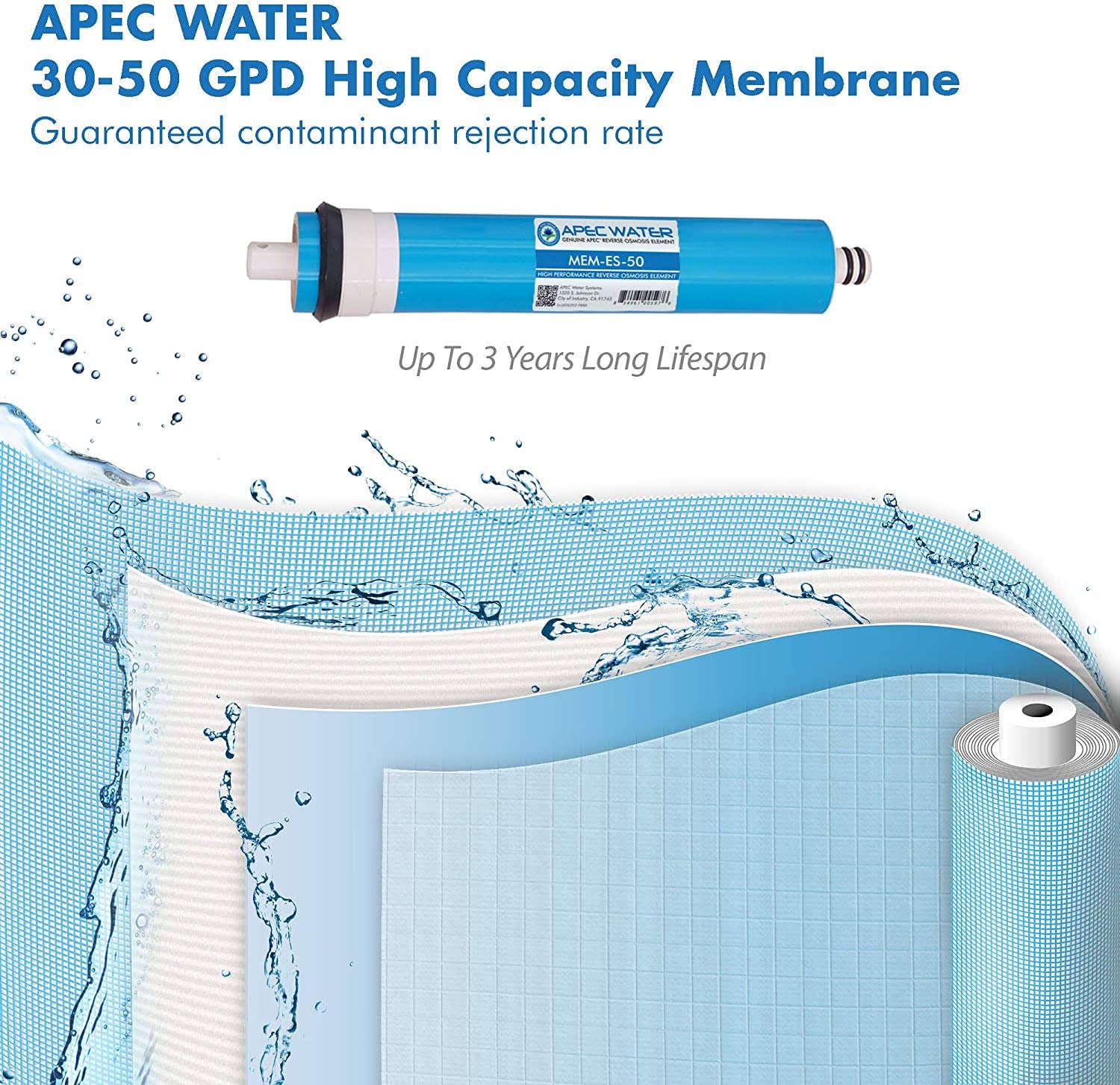Reverse Osmosis Water Filter Replacement Set 50 GPD a7