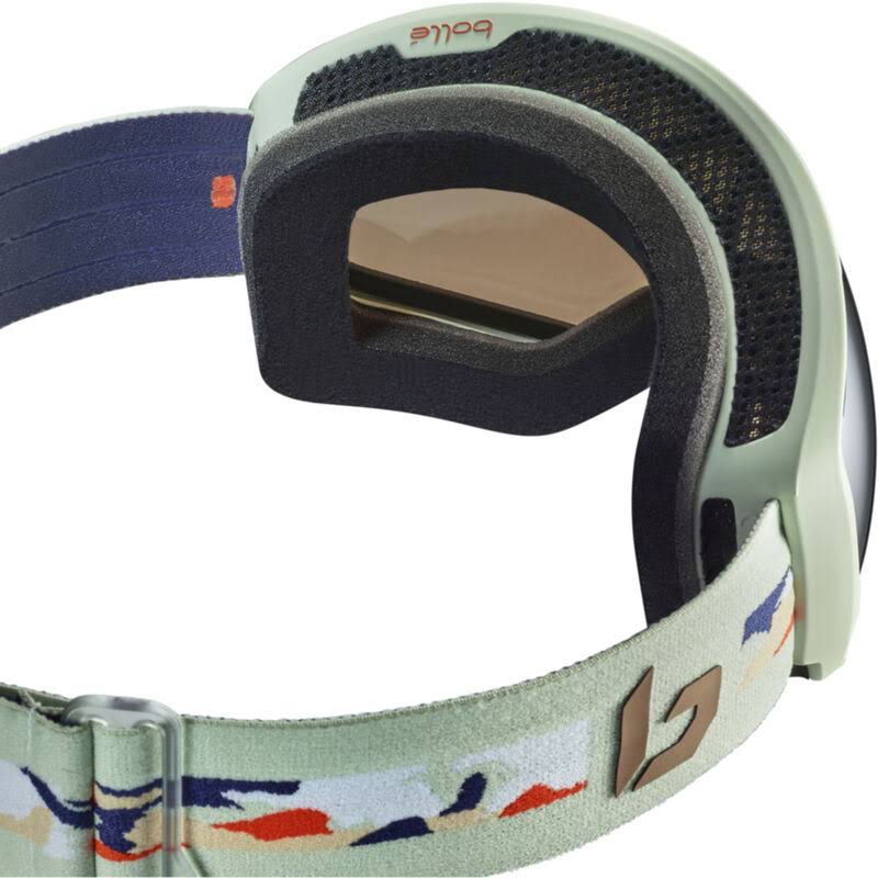 Goggles Pale Green Matte Black Chrome Cat 3 k7