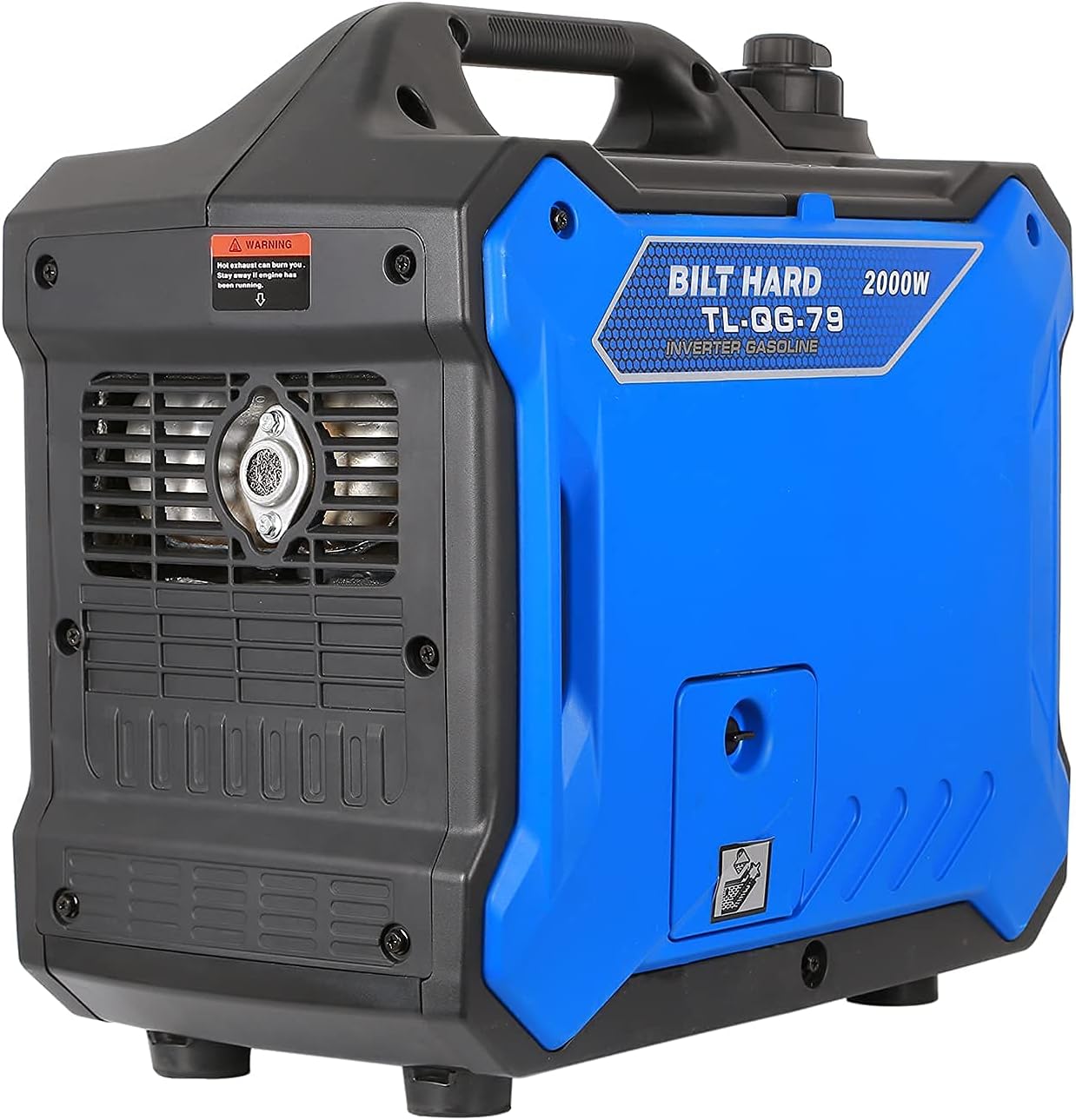 Portable Inverter Generator 2000 Watt Quiet Gas Powered for Camping Home Emergency a7
