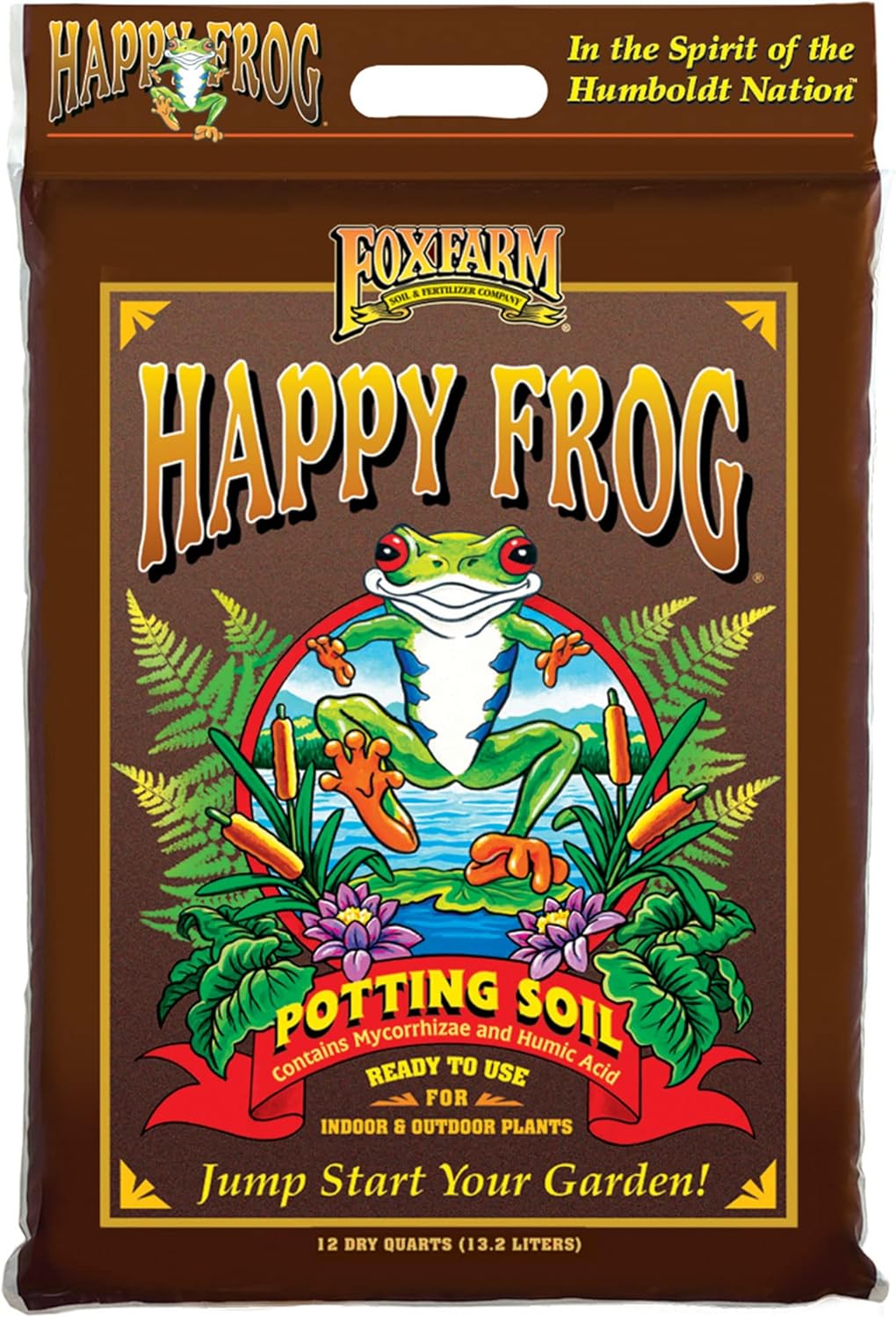 FoxFarm Ocean Forest Organic Potting Soil for Indoor Outdoor Gardens 4 Pack k7