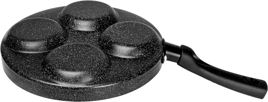 MyLifeUNIT 4-Cup Nonstick Egg Frying Pan with Lid and Spatula L100310