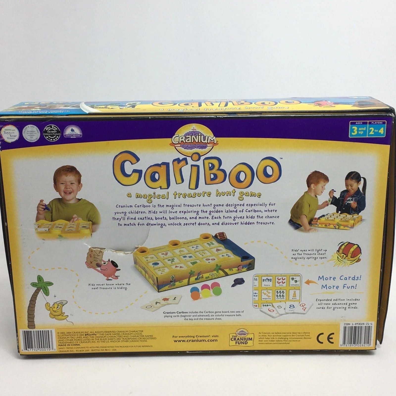 Cranium Cariboo Magical Treasure Hunt Game 2002 Complete k7