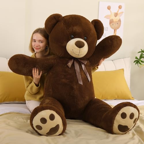 Tezituor Giant Teddy Bear 6ft Stuffed Animal with Red Heart I471
