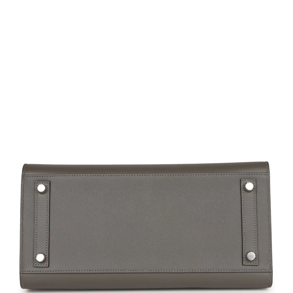 Birkin Sellier 30 Gris Meyer Epsom Palladium Hardware k7