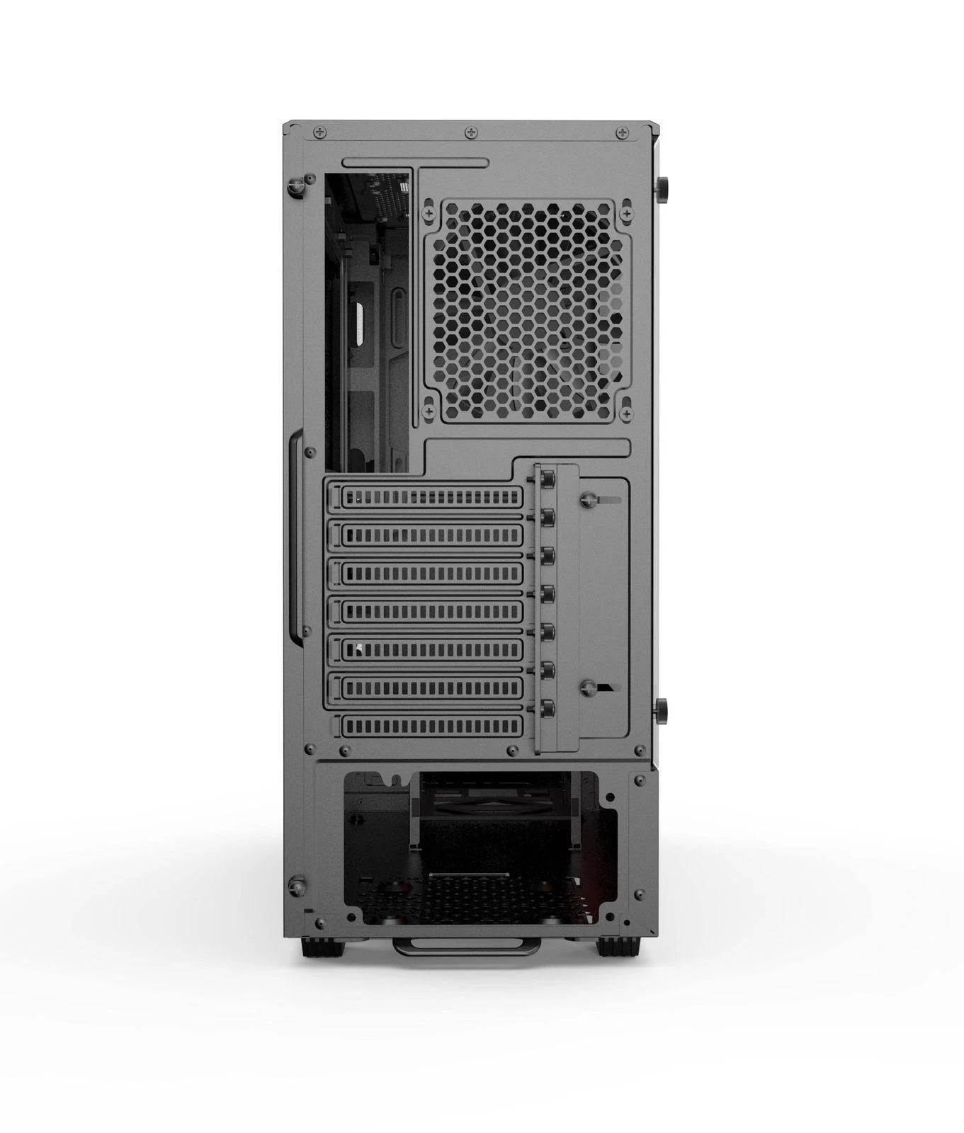 PC Case Tempered Glass Digital RGB Black a7
