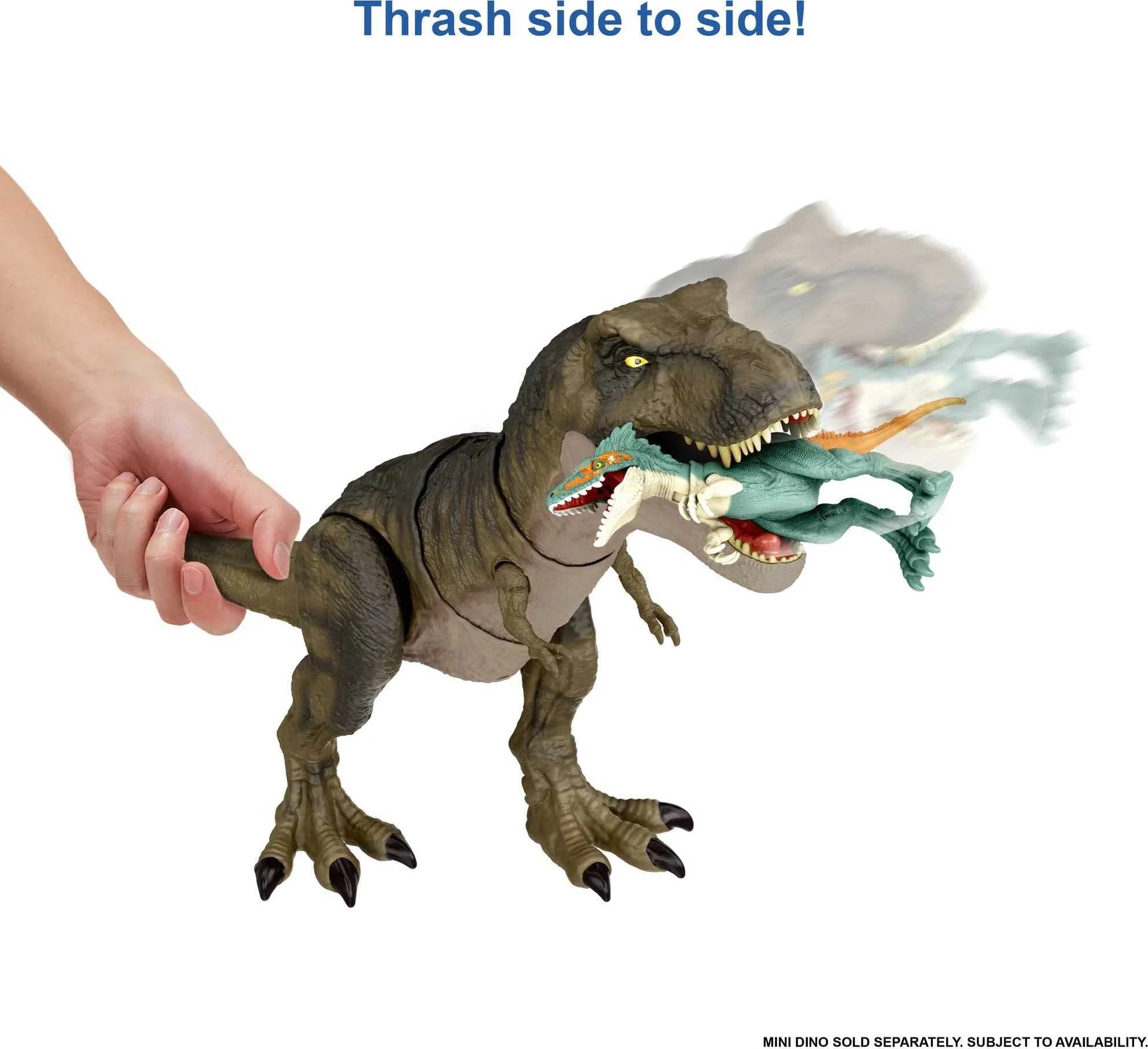 Tyrannosaurus Rex Dinosaur Action Figure 21in Sound Chomp Thrash Play k7