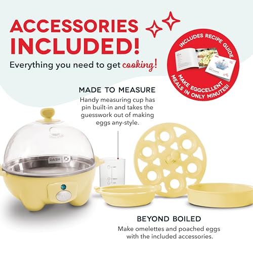 Egg Cooker 6 Capacity Electric Auto Shut Off Black a7