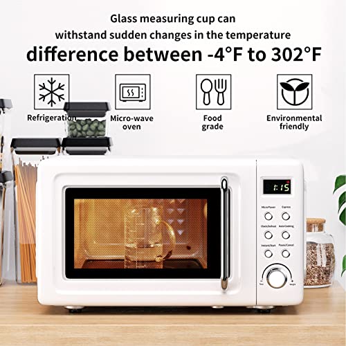 77L Glass Measuring Cup with Insulated Handle, 500ml X874560