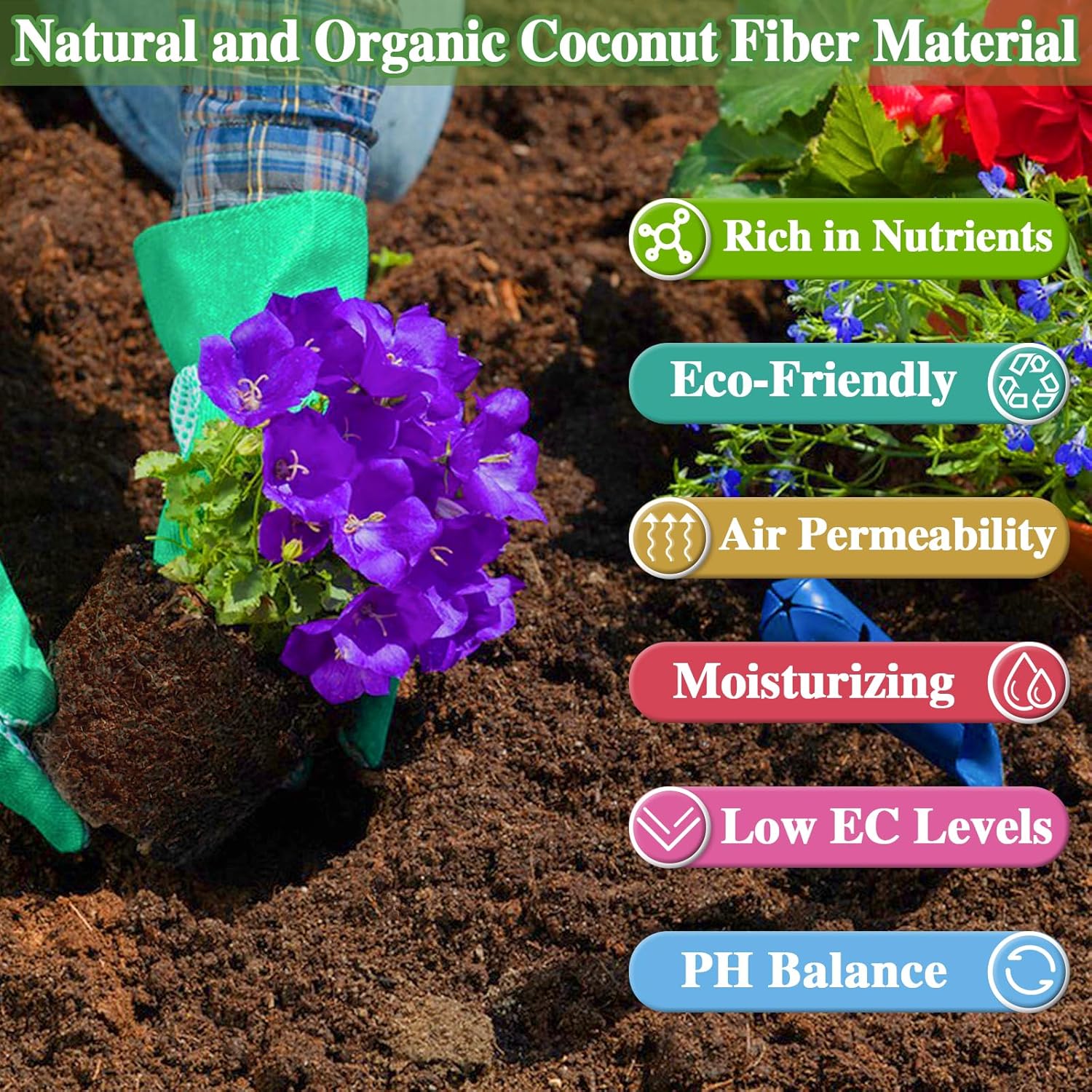 Coconut Coir Brick for Plants Gardening a7