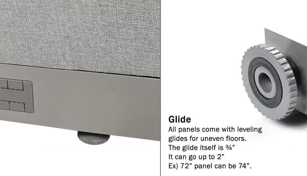 GOF 84"W x 72"H Wall Mounted Office Partition Cubicle Panel A557