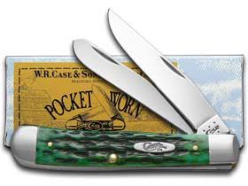 Case Trapper Bermuda Green Pocket Worn k7x