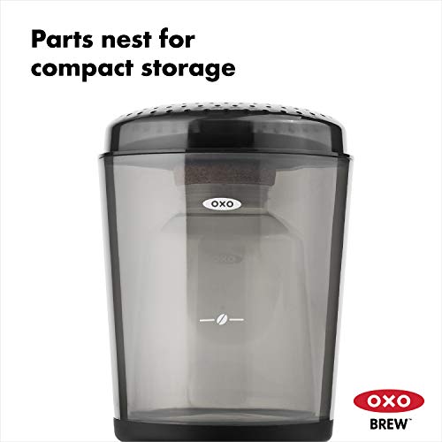 OXO Brew Compact Cold Brew Coffee Maker, Black N1298