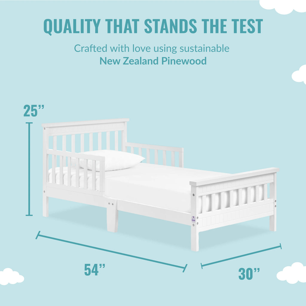 Dream On Me San-Fran Toddler Bed White R29133