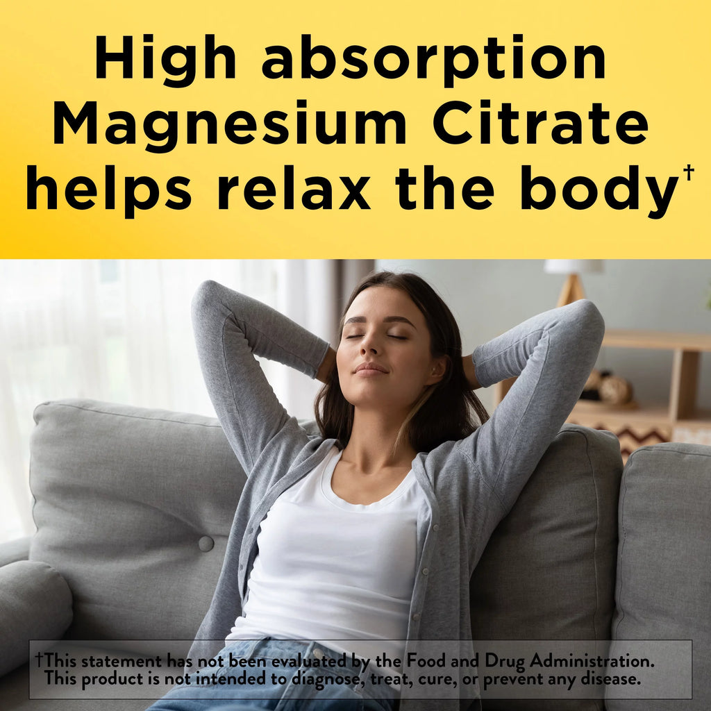 Nature Made High Absorption Magnesium Citrate Gummies 200 mg, 64 Count E796