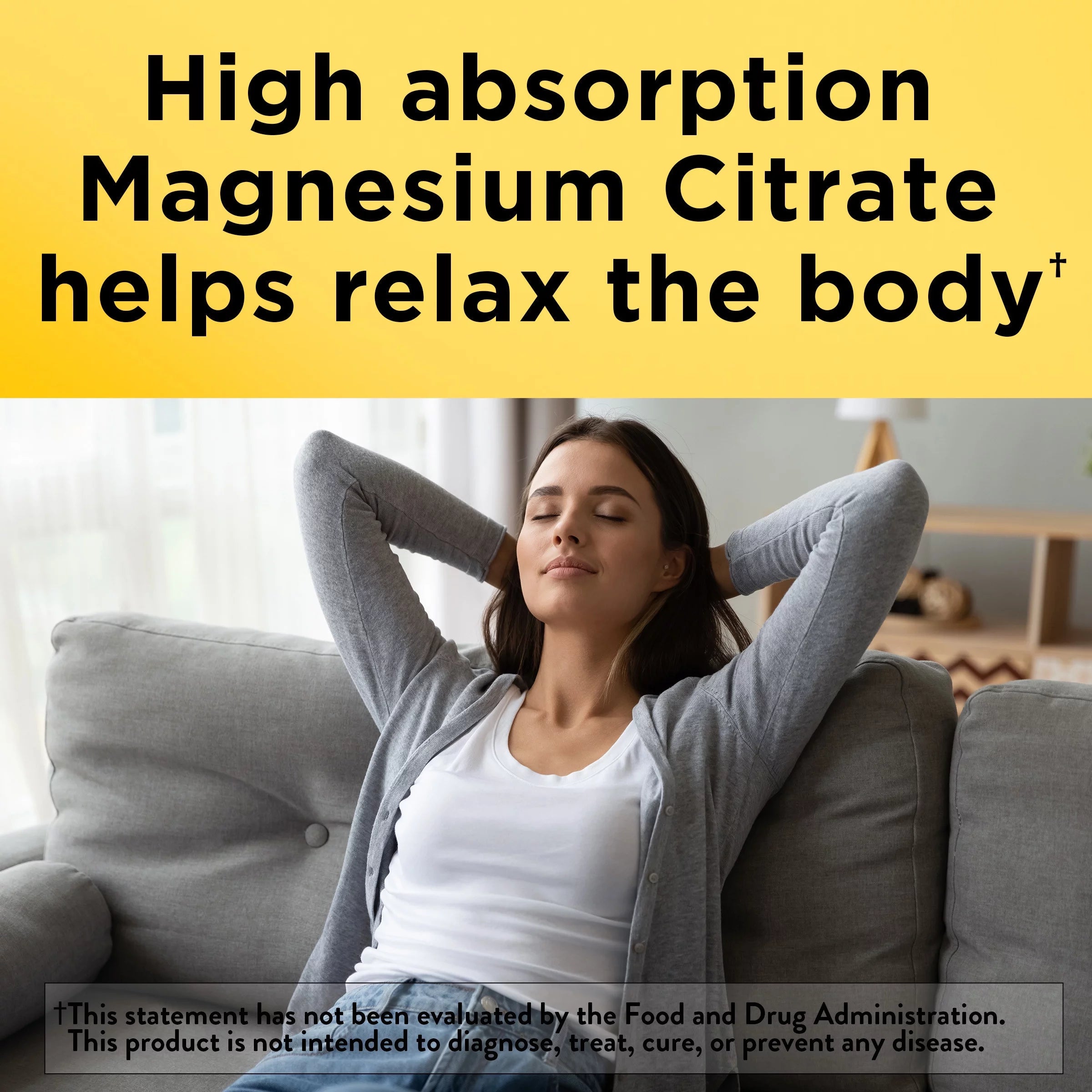 Nature Made High Absorption Magnesium Citrate Gummies 200 mg, 64 Count E796