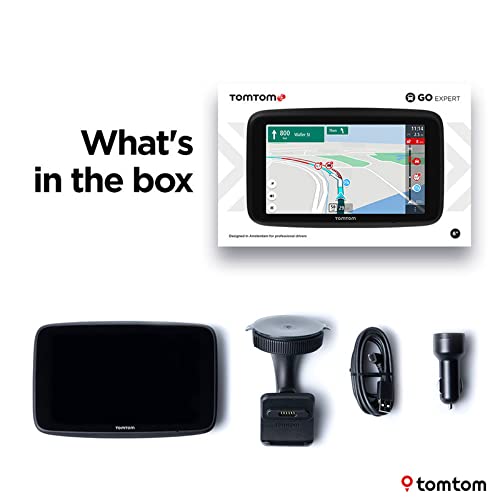 TomTom Truck GPS GO Expert 7 Inch HD with Custom Truck Routing and Traffic O89786