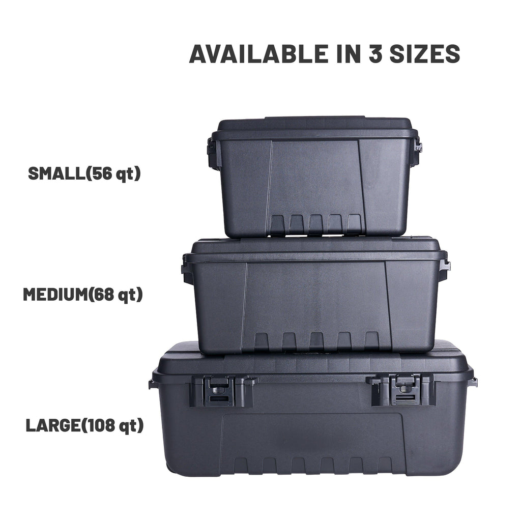 Plano Sportsman's Trunk 27-Gallon Lockable Storage Box, OD Green M830065