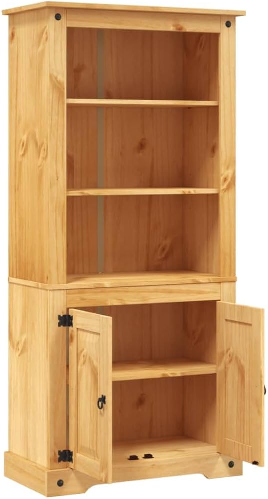 SKM Cupboard Mexican Pine Corona Range 80x40x170 cm F6451