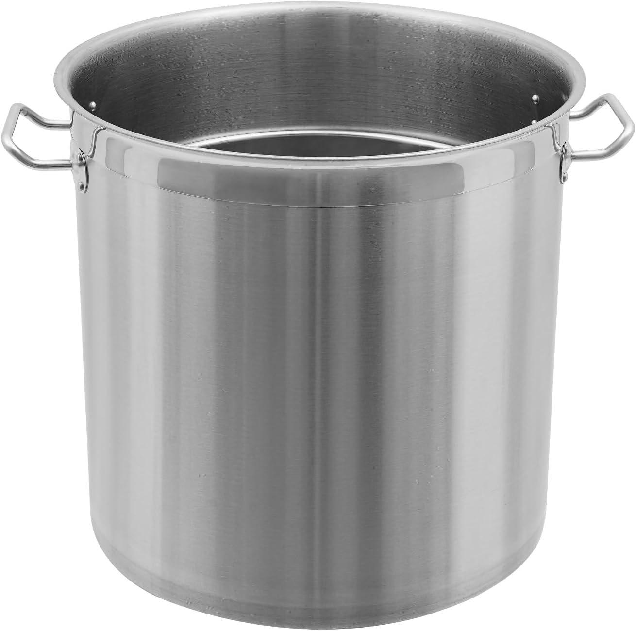 36 QT Stainless Steel Stock Pot with Handle for Seafood Boil D8746
