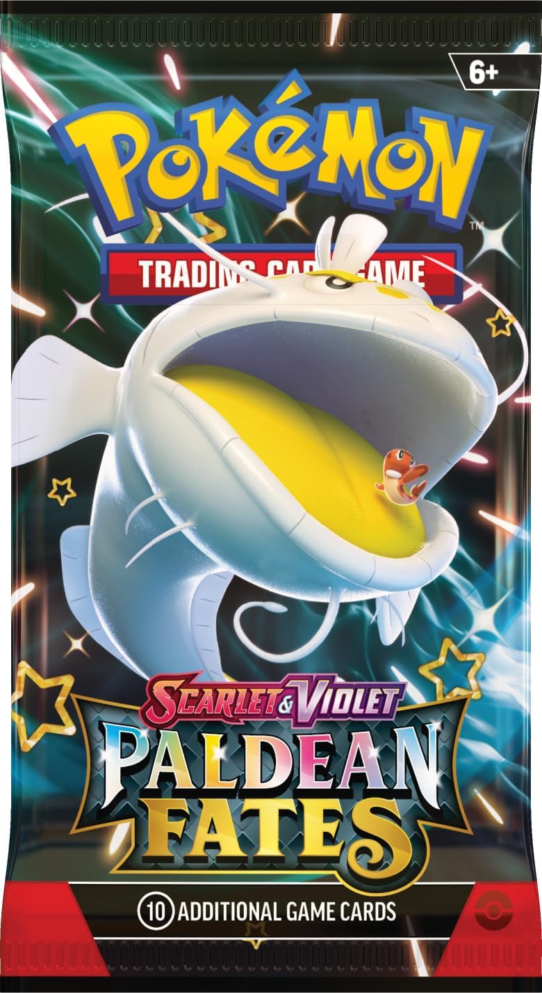 POKEMON TCG Scarlet and Violet Paldean Fates Booster Bundle X43507