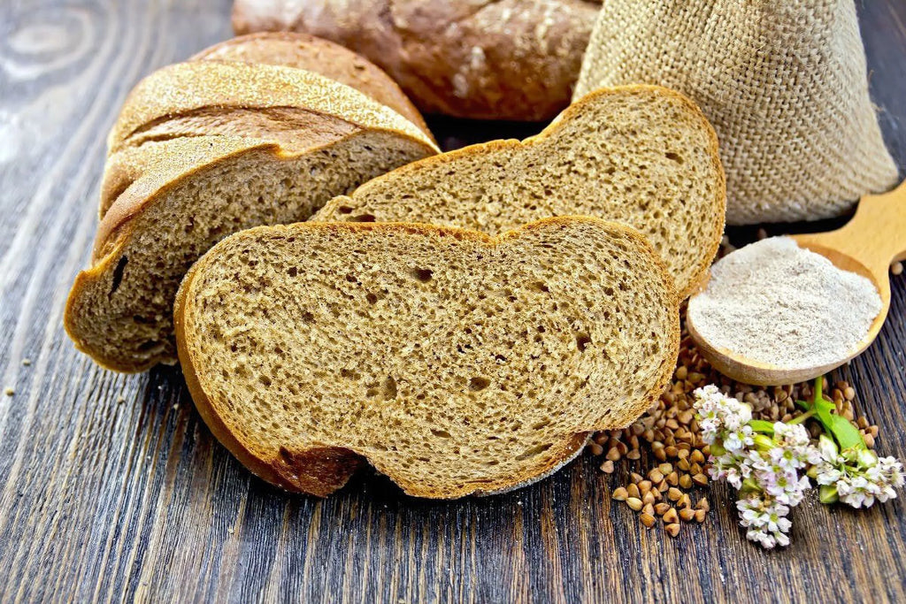 Organic Whole Grain Buckwheat Flour, 4 Pounds — Non-GMO, Kosher, Vegan by Food to Live U5485