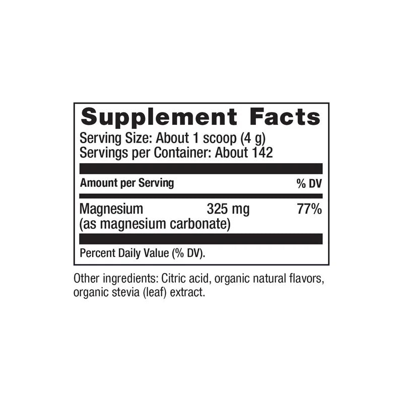 Natural Vitality Calm Magnesium Citrate Supplement Raspberry-Lemon 20 oz F980971