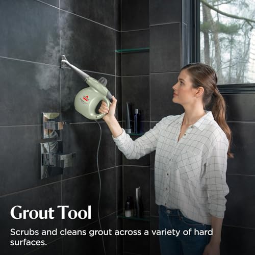 Handheld pressurized steamer with 10 cleaning tools a7