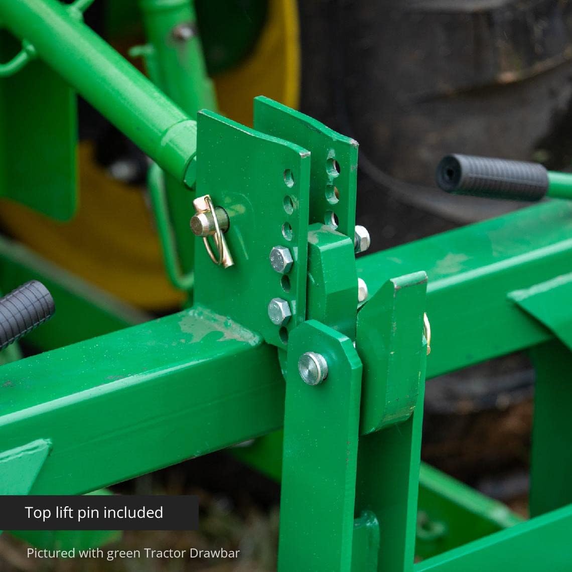Tractor Drawbar with Suitcase Weight Brackets 2 Receiver CAT 1 3-Pt k7
