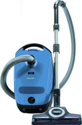Miele Classic C1 Turbo Team Canister Vacuum Cleaner, Mystique Blue - Radiant Selections