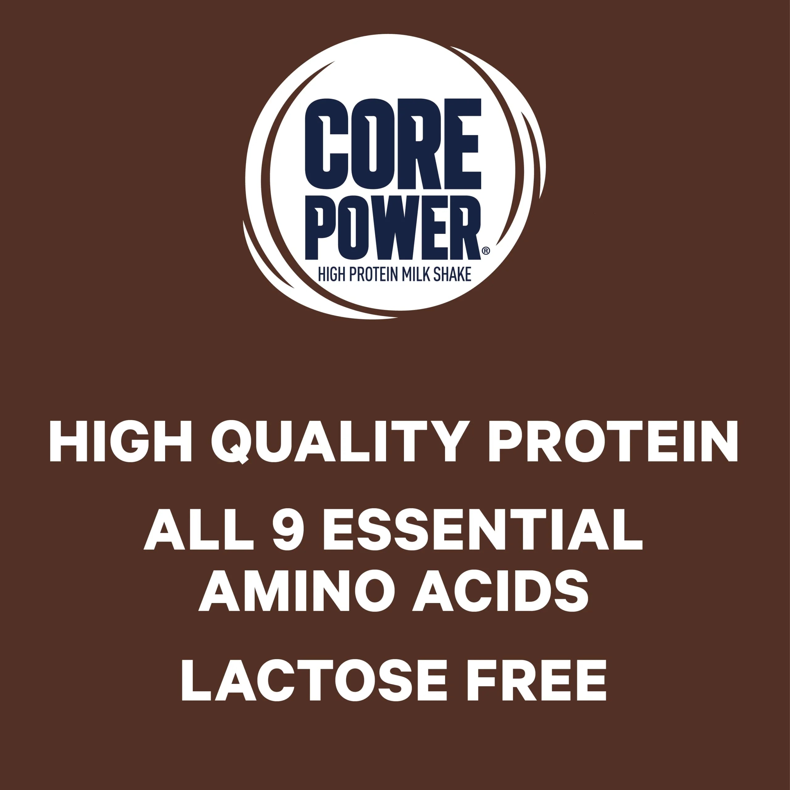 Core Power Protein Shake Chocolate 26g by fairlife, 12 Pack Z600732