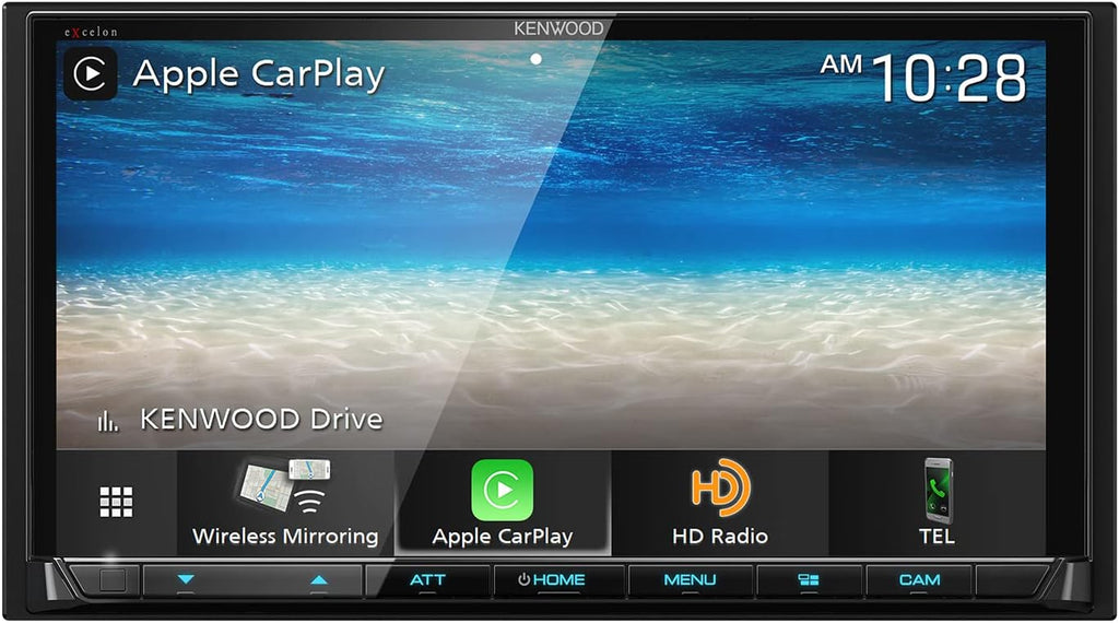KENWOOD eXcelon DMX907S 6.95" Digital Multimedia Bluetooth Car Stereo C2507