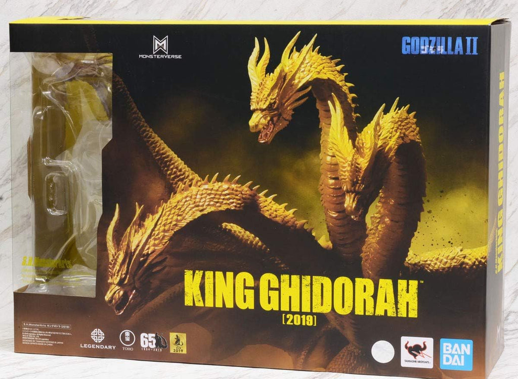 TAMASHII NATIONS Bandai S.H. MonsterArts King Ghidorah 2019 Action Figure J9554