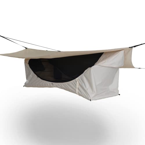 Haven Tents Lay Flat Hammock Tent with Mosquito Net, Insulated Pad and Rainfly M380