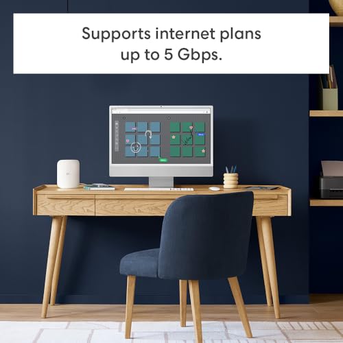Tri-band mesh Wi-Fi 7 router 3-pack, 6000 sq ft coverage k7