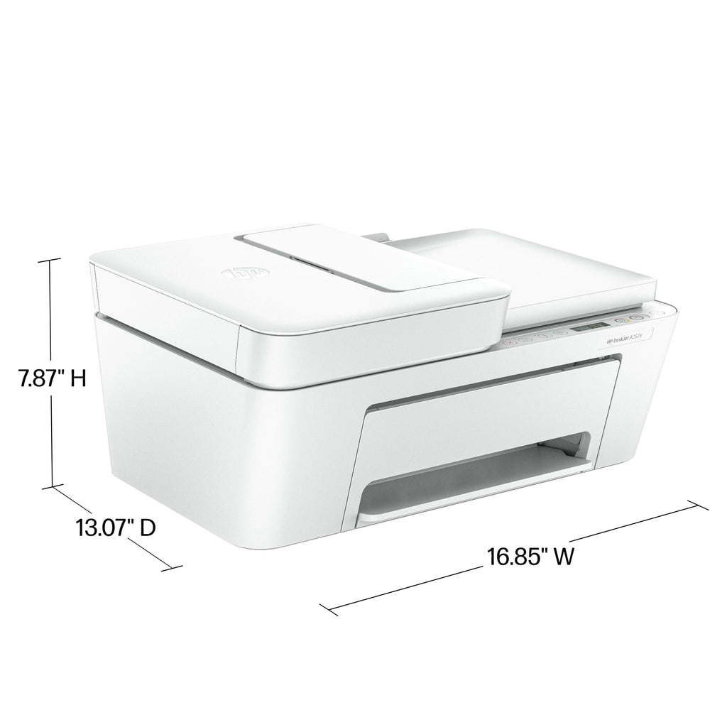 HP DeskJet 4252e Wireless All-in-One Color Inkjet Printer Scanner Copier k7