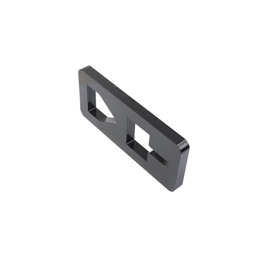T Post Puller Plate Heavy-Duty Steel Orange k7