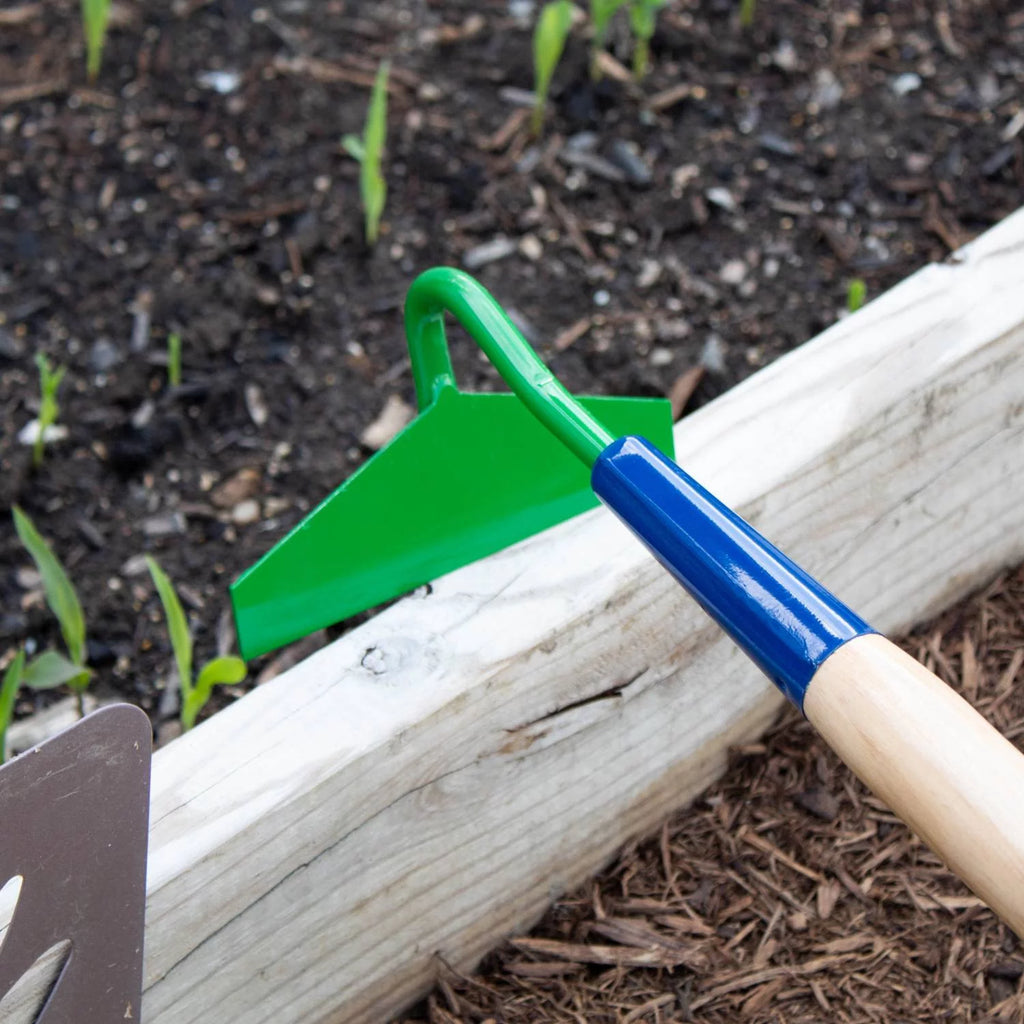 Lehman's Amish-Made Garden Hoe - 6 Inch Sharp Blade Weeding Tool L160896