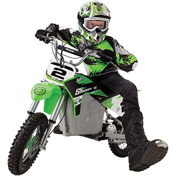 Electric Motocross Off-Road Bike MX650 Yellow k7p